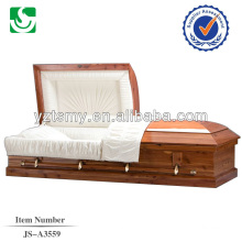 Special American style solid oak wood casket distributor